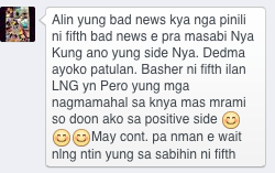 CarlyFlowww's tweet photo. “@FifthersOFC: Trulala ang Opinion ni GrandPawi (Daddy Turts Mom). Kaya i-SPREAD ANG LOVE &amp; Good Vibes!! #BBFIFTH http://t.co/v9GSPYhdA5”