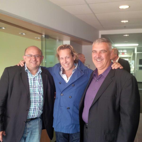MWekerle's tweet image. In between the twin towers of kitchener! Waterloo! Go Dave go berry! Wek in waterloo the next big big thing!! Boom!