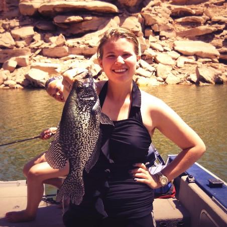 _KelsieMarie_'s tweet photo. @AverageHunter #TrophyTuesday Crappie at Lake Powell! http://t.co/Kd8NOYQZnT