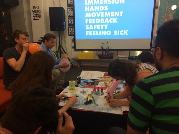 ustwo's tweet photo. Designing Virtual Reality at this week’s #UXWeekly http://t.co/Vyp1tczPa3