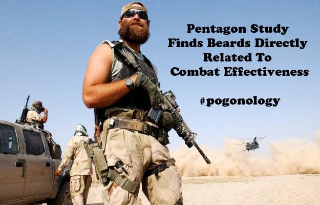 Prof. Pogonology on Twitter: "Pentagon Study Finds Beards Directly Related  To Combat Effectiveness: http://t.co/T04DgCFpsd #pogonology #beardfacts  http://t.co/1KsYRV1F7r" / Twitter