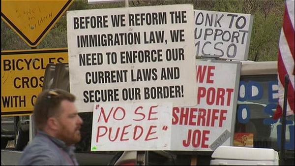 Protests against illegals in Oracle, Arizona scare off illegal dumpers