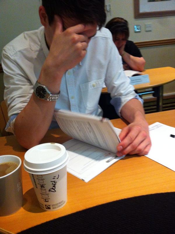 Oh yeah, me &amp; <a href="/naked_dave7/">david cameron</a>  passed the licensing exam. Yeaah boy!!