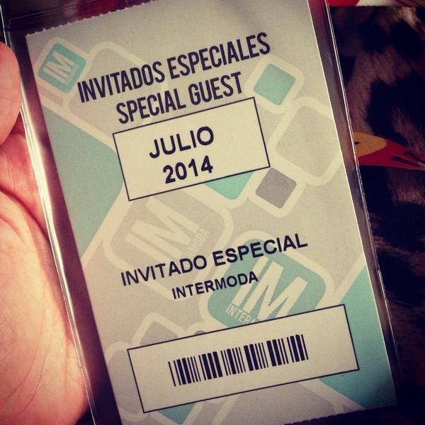 FINESTRAMAGAZIN's tweet image. INTERMODA LLEGÓ!!! #Intermoda2014