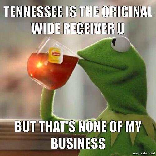 SwainEvent's tweet photo. This guy agrees with @UTCoachJones #WRu #Vols http://t.co/vNDQ63HddD
