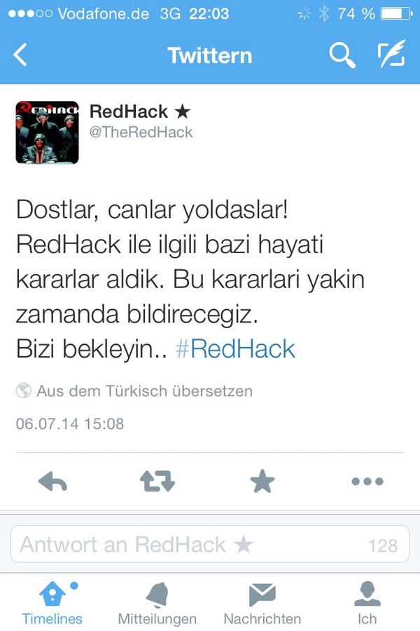 Fitonist's tweet image. #redhack hesabını göremeyenlere mesaj #RedHackSusturulamaz #RedHackCannotBeSilenced