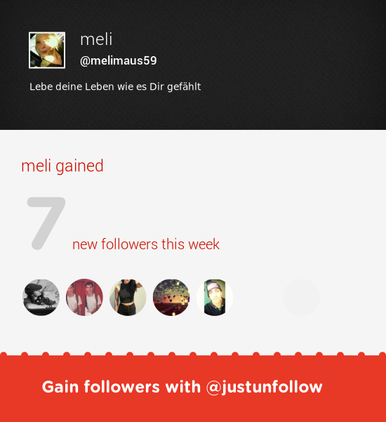 melimaus59's tweet photo. Fab tweeps @RockMe_Hazza14 &amp; more followed me. Grow with http://t.co/uGQUM5dKuA http://t.co/uXnm2iz7FE