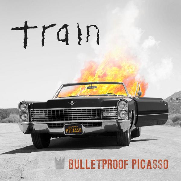 train's tweet image. Here's the "Bulletproof Picasso" cover in all its glory! Pre-order on @iTunesMusic for $7.99 bit.ly/1kqWuXs