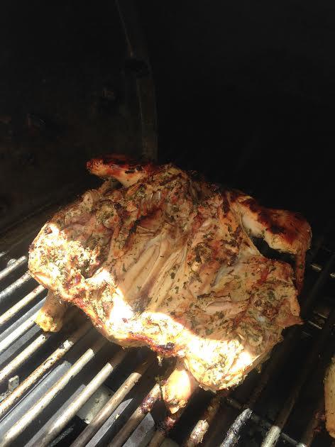 lorenagarcia's tweet photo. Pollo a la parrilla! Lets eat. http://t.co/WMEsGGVteF