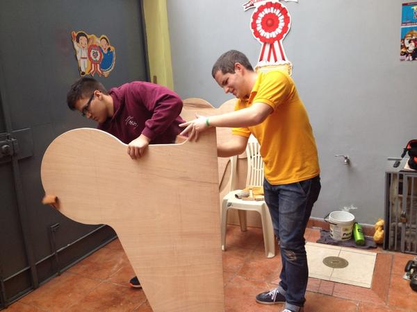 acsrockhill's tweet photo. Building offices at Buen Pastor! http://t.co/4DC0iZPjch