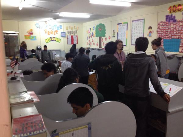 acsrockhill's tweet photo. Working in the Learning Centers with the students. What a blessing! http://t.co/eQcY5XVWSS