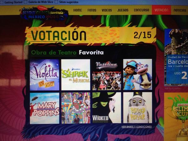 JulianHuergo's tweet photo. Estamos nominados para obra favorita!! Ayúdenos con su voto!!! @PottedPotterMx @PottedPotter 
http://t.co/Cwze0g6WcM http://t.co/M6QzjISbQB