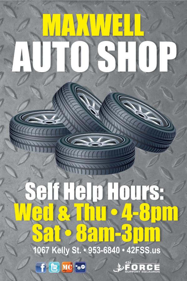 maxwell afb auto hobby shop
