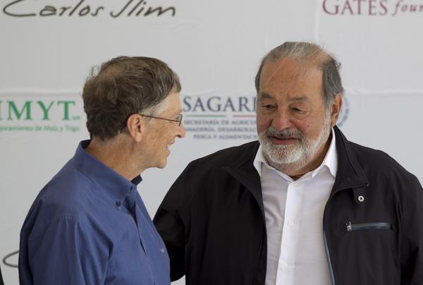 RT <a href="/Forbes/">Forbes</a>: Carlos Slim is once again the world’s richest person (Bill Gates is now No. 2): onforb.es/1reEoPM