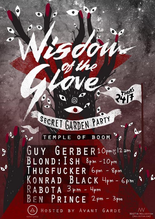 Avant_GardeLDN's tweet photo. WIN 2 SECRET GARDEN PARTY TICKETS JUST BY FOLLOWING US &amp; RETWEETING! JOIN @GuyGerber @WisdomofGlove #AvantGardeners http://t.co/wdZe4xsi4c