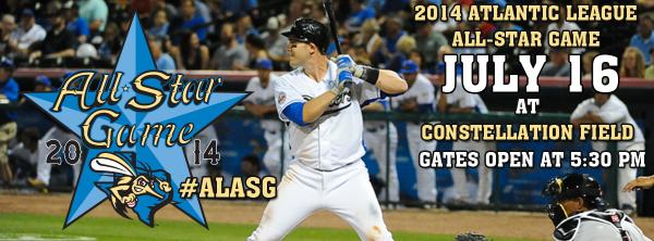 SLSpaceCowboys's tweet photo. 2014 @AtlanticLg All-Star Game is TOMORROW at Constellation Field! Gates open at 5:30 PM #atlanticleagueasg #ALASG http://t.co/9LGPUiWtTj