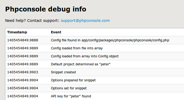 phpconsole's tweet image. Phpconsole 3.1.0 is out, sporting brand new debug mode! github.com/phpconsole/php…