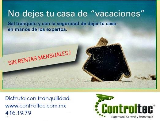 ControltecMX's tweet image. Protege tu hogar y disfruta de un merecido descanso... Llama y pide informes 416.19.79 @ControltecMX