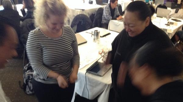 #AkoE14 just like the kids!