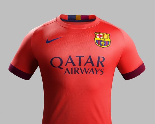 El FC Barcelona presenta la segunda equipación.