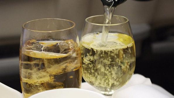 TheEconomist's tweet image. Airlines' relationship with alcohol can be a difficult one econ.st/U6Yhtr