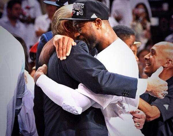 Dwyane has been the franchise cornerstone for this team since the day he arrived 11 years ago. #HeatNation