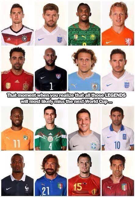 FutballTweets's tweet image. Legends will be missed