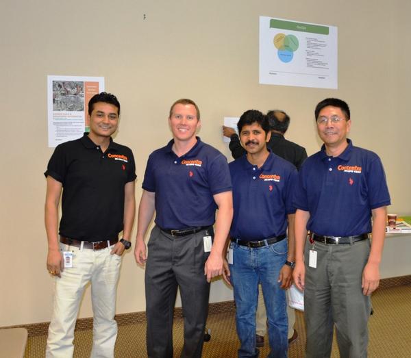 ConcentraDevops's tweet photo. @ConcentraDevops All smiling faces from DevOps team...after an exciting n exhausting day @ Concentra DevOps Tech show http://t.co/Xgx4peiWNY