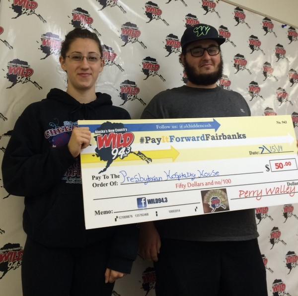 Final #cash drop finders!  The Perry Family.  Congrats Matt... #payingitforward to the Presbyterian Hospitality House