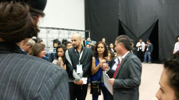 jaimeIbizaMx's tweet image. El jurado eligiendo los ganadores de #mezclarte2014 en #intermoda2014 !!  #JaimeIbiza #mezclilla #ModaMexicana