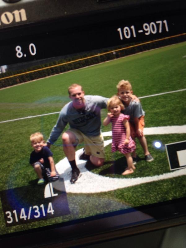 leahmatis's tweet photo. Blaise Lezynski should know a baby boy was named after him yesterday! Meet Teddy Blaise Matis! @NDBaseball http://t.co/pyT3vVmFDl