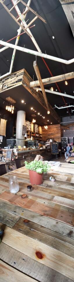 fridley's tweet photo. Doing what I am told and trying out a new cafe. Love the fit out. (@ Lid &amp; Jar) http://t.co/8DJWo20AKV http://t.co/i2FeS4gDpq