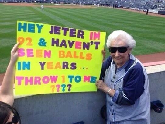 UncrediblySpicy's tweet photo. You go grandma! #sadmob #grandma # http://t.co/8BhrLMBycC