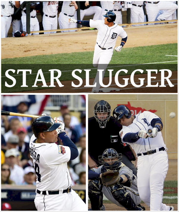 VintageDet's tweet image. PHOTO: Miguel Cabrera lined a home run in the 1st inning of the All-Star Game. #ASG #Tigers
