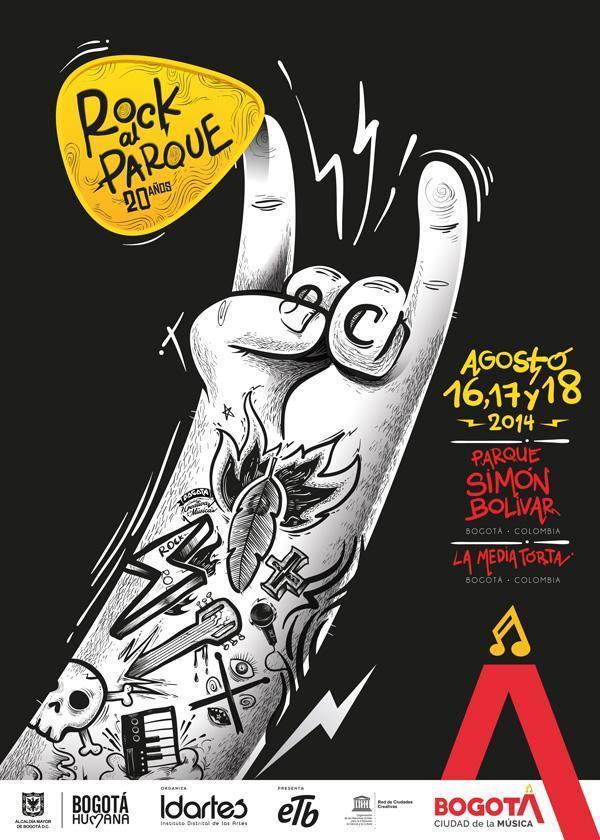 camilozunga's tweet photo. @mcbess this poster is a copy of your work, it won 10.000USD in Colombia. Thought you should know. We will sue http://t.co/jExVoGB92p