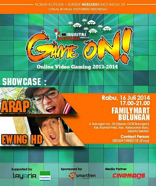OmDennis's tweet photo. Thank You @smartfrenworld ,yg bakal traktir buka puasa bareng @WebSeries_Indo GRATIS di Family Mart,Bulungan. http://t.co/nRjzqMhBvN