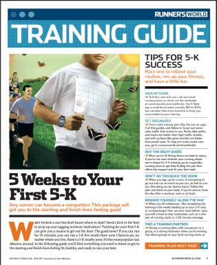 FREE TRAINING GUIDE: Five weeks to your first 5K: bit.ly/1rfn7pG #RW5KWeek