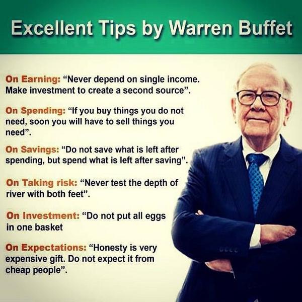 bilal567's tweet photo. Some inspiring words from the one and only Warren Buffet http://t.co/Wj8X1jN4XK