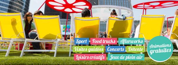 ParisLaDefense's tweet image. D'après les prévisions météo, l'été sera au rendez-vous demain à La Défense ! ladefense.fr/ete-defacto #Evenement
