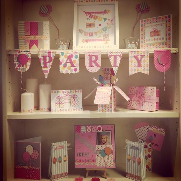 TheGlitterPot's tweet image. Our lovely birthday girl display using the sugar shoppe doodlebug range #cardmaking #scrapbooking #pink
