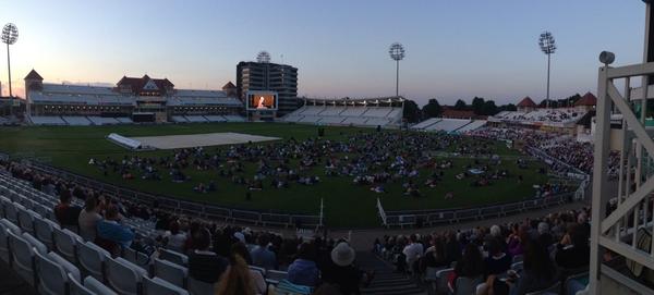 ChrisGreen847's tweet photo. A Few photos from Trent Bridge cricket ground big screen opera last night, #trentbridgecricketgroundopera http://t.co/unI92iGdo2
