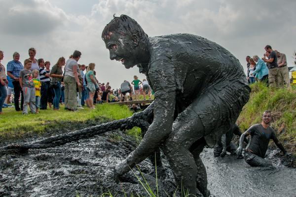 Foto gemaakt bij de braggeltocht  in Garnwerd