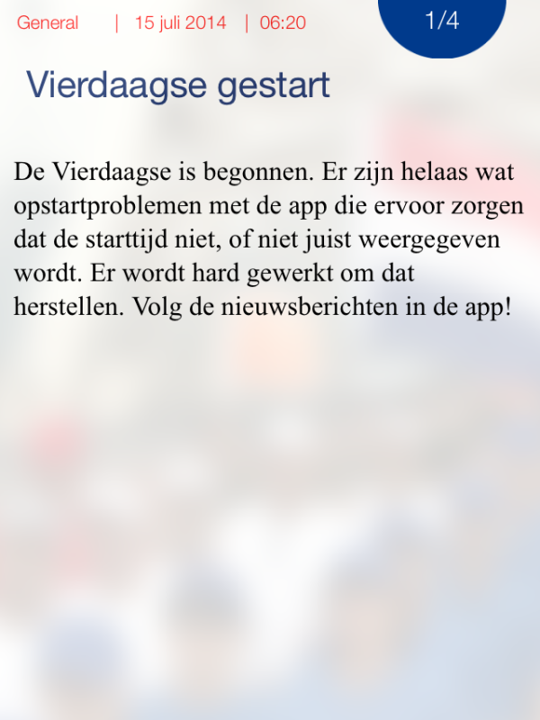 De Vierdaagse-app is 'geldklopperij'. Lees het op dg.nl/1.4451322 #4d14 #vierdaagse