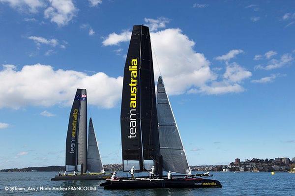 Double Trouble!

#TeamAUS <a href="/americascup/">americascup</a> #sailing