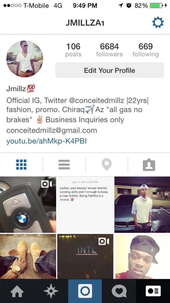 Conceitedmillz's tweet photo. Follow me on ig @jmillza1 I'll follow back
 @jmillza1
 @jmillza1
 @jmillza1 http://t.co/vivNgl94is