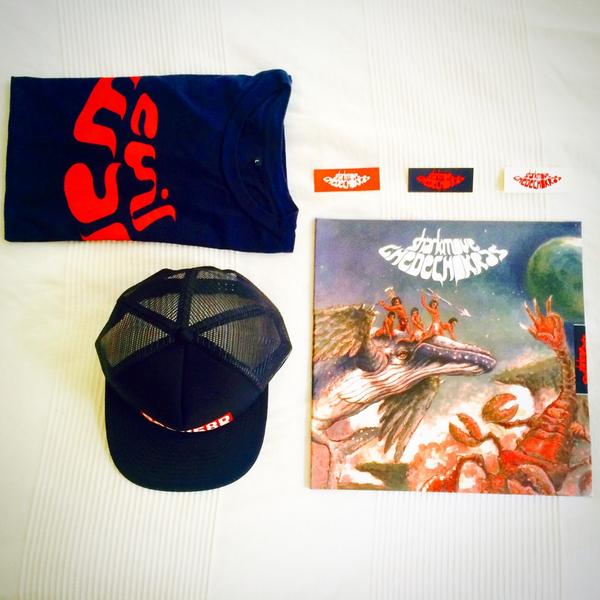 Sharkmove regular edition pack : 2/3 colors vinyl + tees + trucker hat, price IDR 585.000 #sharkmove #ghedechokras