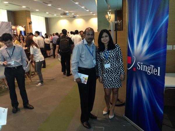 extrotrex's tweet image. Singtel SME Business Solutions Conference 2014 @PGESolutions  #poweringthefutureofyourbusiness!