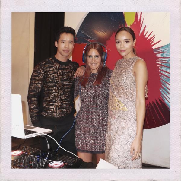 JaredEng's tweet photo. Thx @nikkipennie for DJing the #jjsummerfiesta & @smashleybell 4 dropping by. @dior event was 👌 tonight! #diorfusion http://t.co/EKvADcCuCe