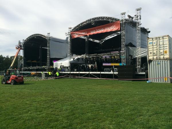 Groovin the moo 2014, #Lacoustics #varilite