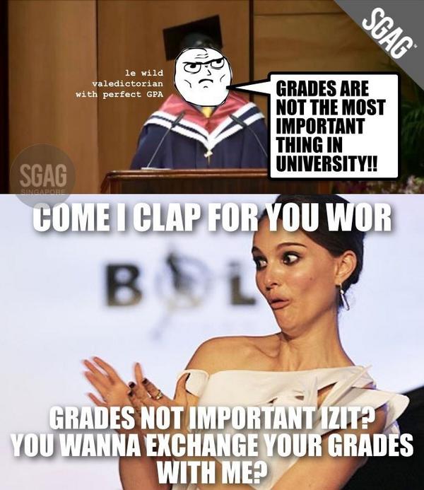 SGAG_SG's tweet photo. Can someone come to my uni graduation ceremony and slap this person for me? http://t.co/yynePjBuoH